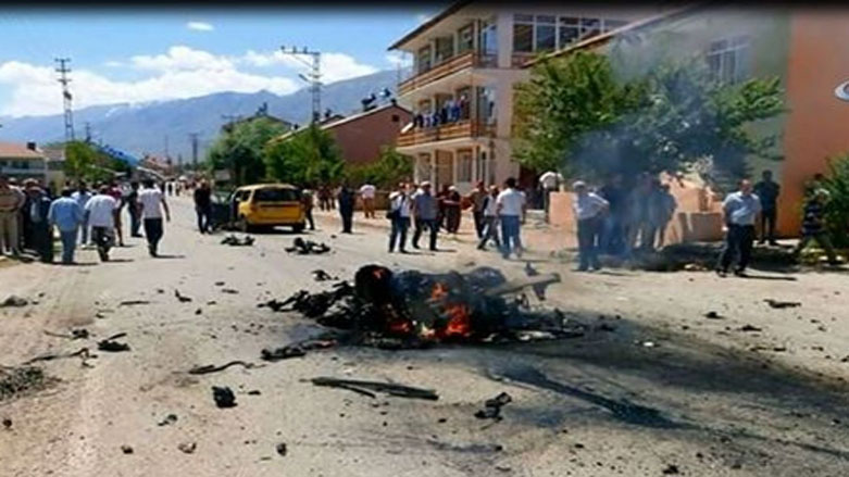 Li Dêrsima Bakurê Kurdistanê teqînek çêbû